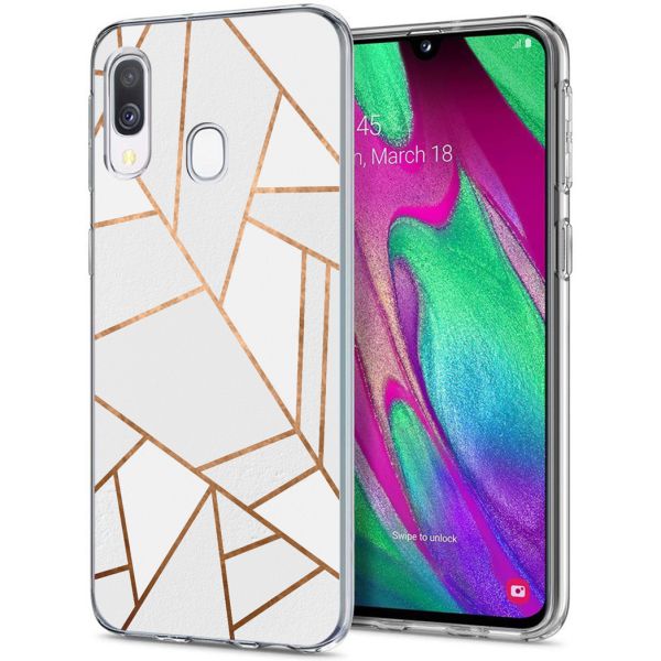 imoshion Coque Design Samsung Galaxy A20e - White Graphic