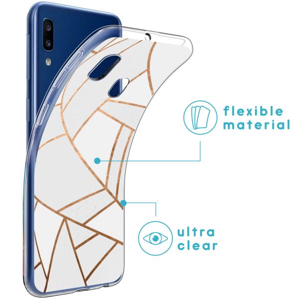 imoshion Coque Design Samsung Galaxy A20e - White Graphic