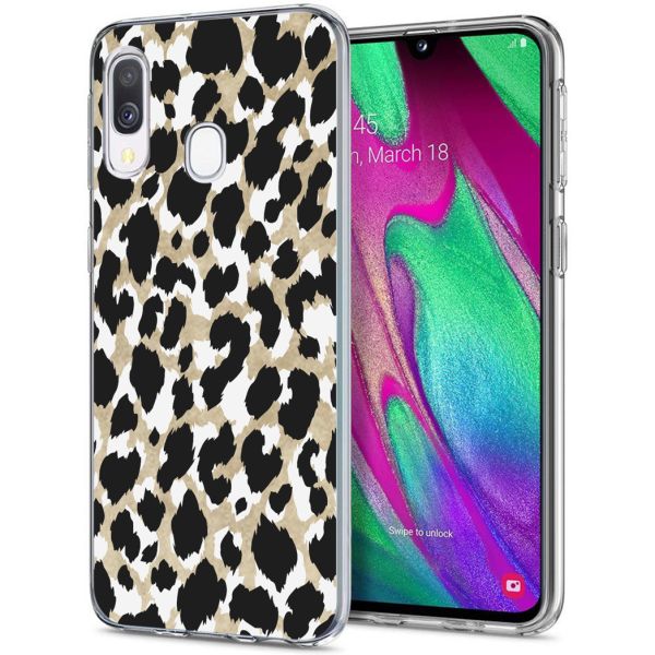 imoshion Coque Design Samsung Galaxy A20e - Léopard / Noir