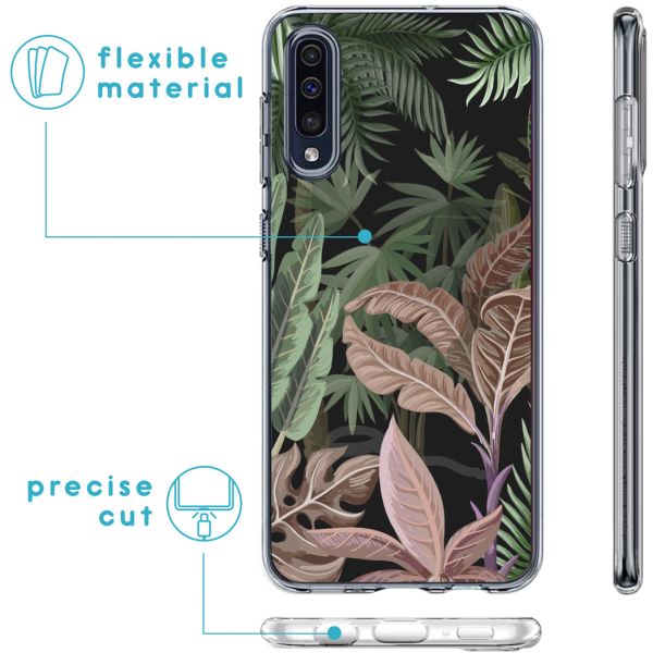 imoshion Coque Design Galaxy A50 / A30s - Dark Jungle