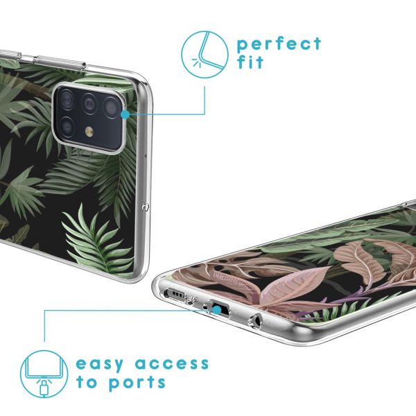 iMoshion Coque Design Samsung Galaxy A51 - Dark Jungle