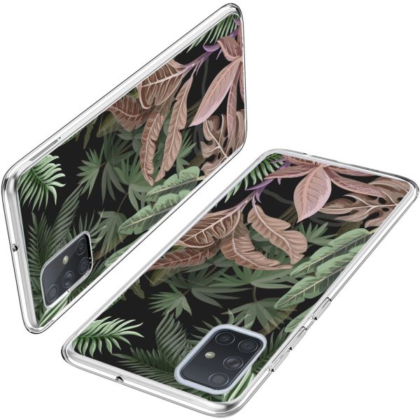 iMoshion Coque Design Samsung Galaxy A71 - Dark Jungle