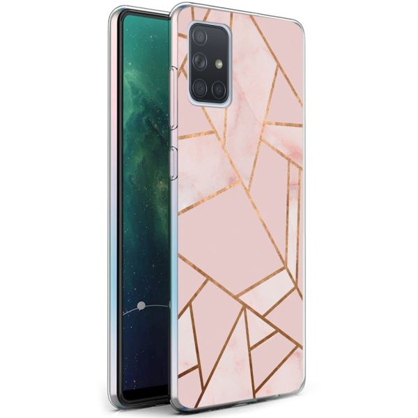 iMoshion Coque Design Samsung Galaxy A71 - Pink Graphic