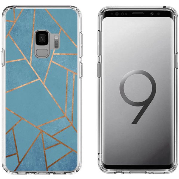 imoshion Coque Design Samsung Galaxy S9 - Blue Graphic