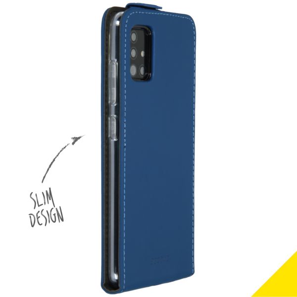 Accezz Étui à rabat Samsung Galaxy A51 - Bleu