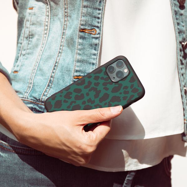 imoshion Coque Design iPhone 11 - Léopard - Vert / Noir