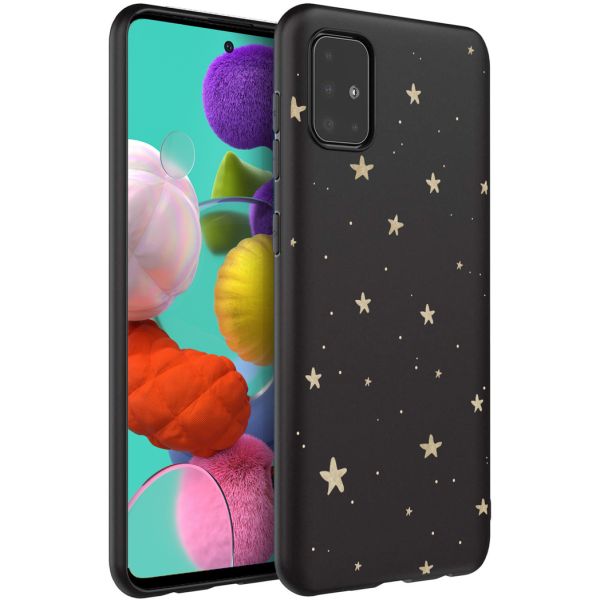 imoshion Coque Design Samsung Galaxy A51 - Etoiles / Noir