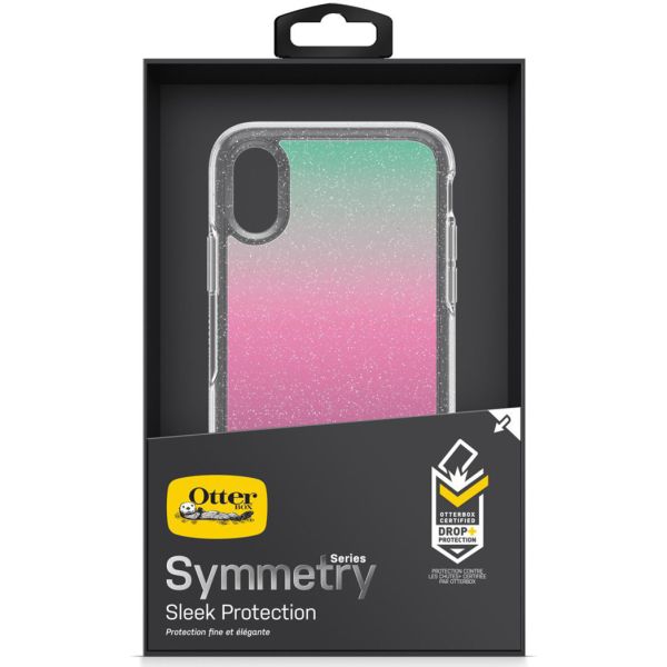 OtterBox Coque Glitter Symmetry iPhone Xs / X - Iridescent