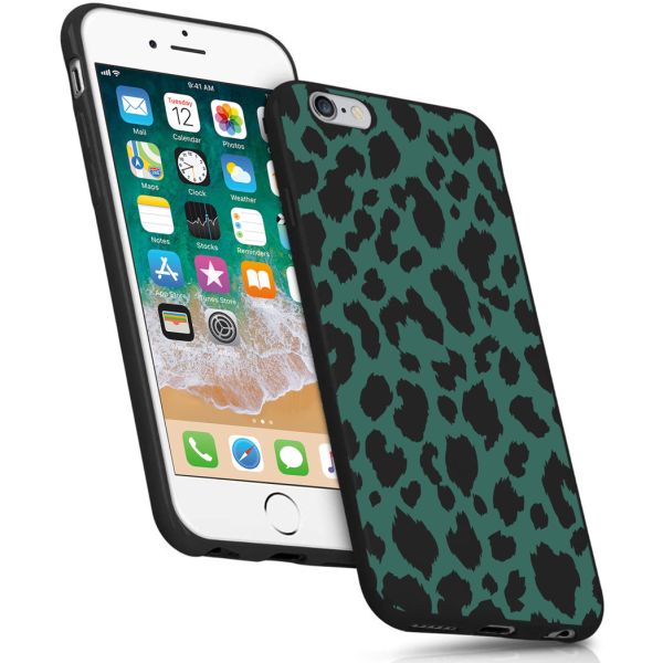 imoshion Coque Design iPhone 6 / 6s - Léopard - Vert / Noir