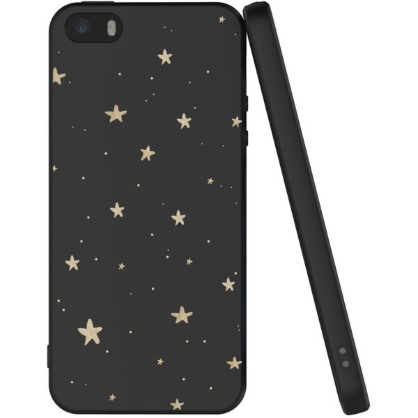 imoshion Coque Design iPhone 5 / 5s / SE - Etoiles / Noir