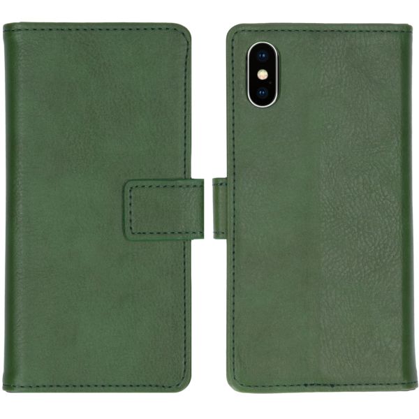 imoshion Étui de téléphone portefeuille Luxe iPhone Xs / X - Vert