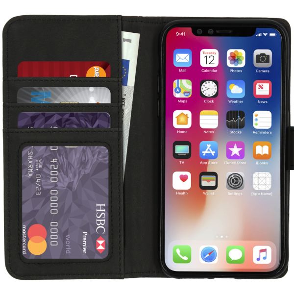 imoshion Étui de téléphone portefeuille Luxe iPhone Xs / X - Rouge