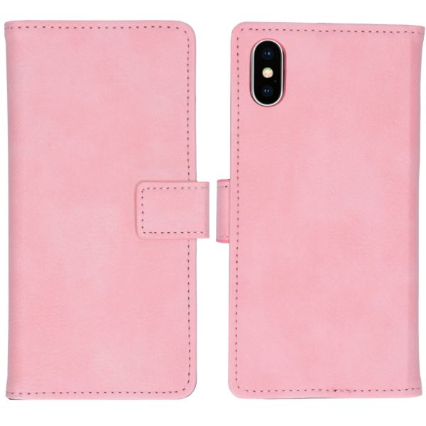 imoshion Étui de téléphone portefeuille Luxe iPhone Xs / X - Rose