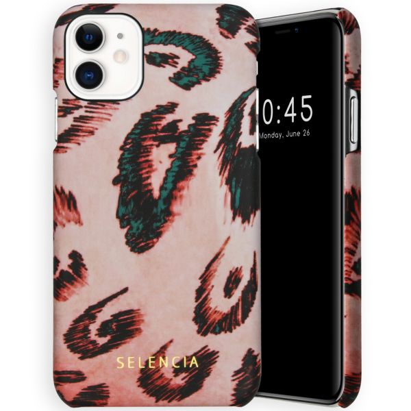 Selencia Coque Maya Fashion iPhone 11 - Pink Panther