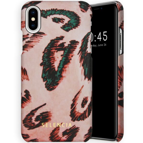 Selencia Coque Maya Fashion iPhone Xs / X - Pink Panther