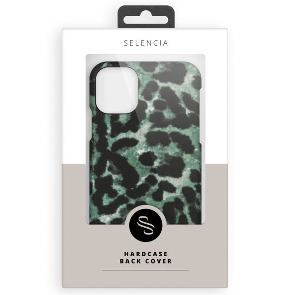 Selencia Coque Maya Fashion iPhone Xs / X - Green Panther