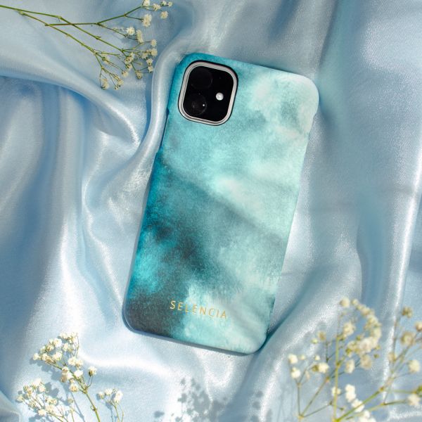 Selencia Coque Maya Fashion iPhone Xs / X - Air Blue