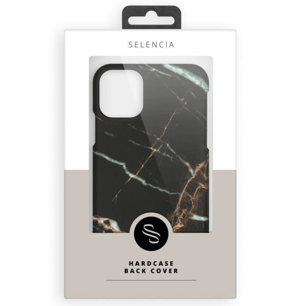 Selencia Coque Maya Fashion iPhone Xr - Marble Black