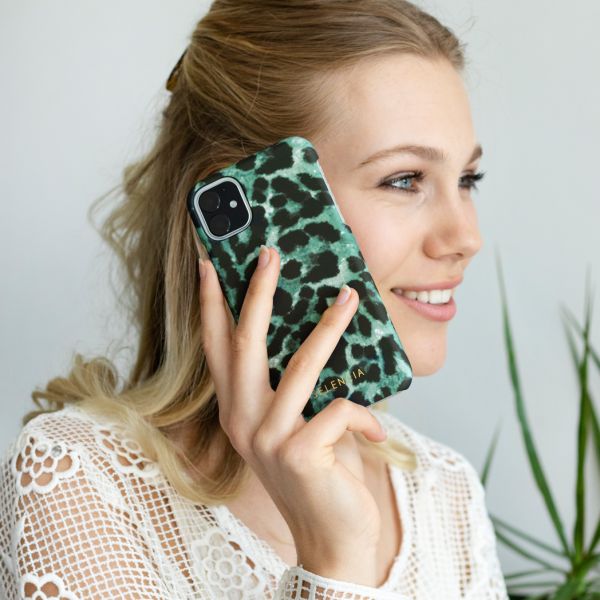 Selencia Coque Maya Fashion iPhone Xr - Green Panther