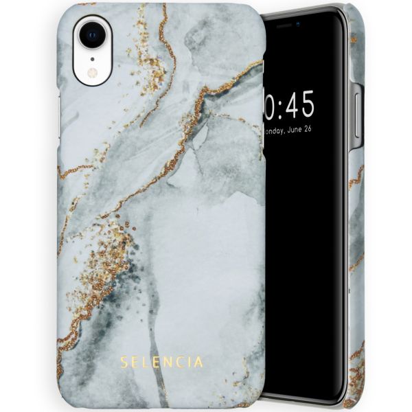 Selencia Coque Maya Fashion iPhone Xr - Marble Stone