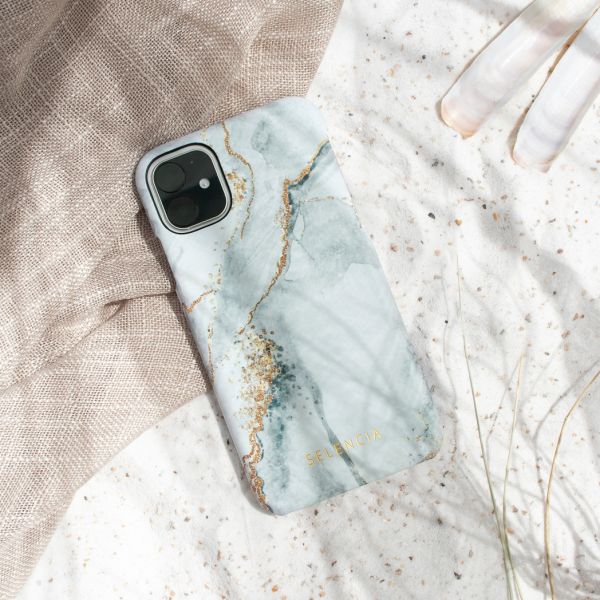 Selencia Coque Maya Fashion iPhone Xr - Marble Stone