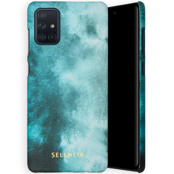 Selencia Coque Maya Fashion Samsung Galaxy A71 - Air Blue