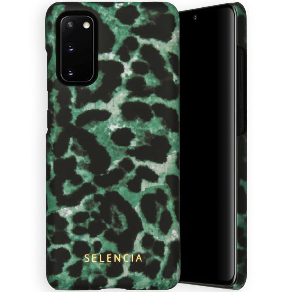 Selencia Coque Maya Fashion Samsung Galaxy S20 - Green Panther