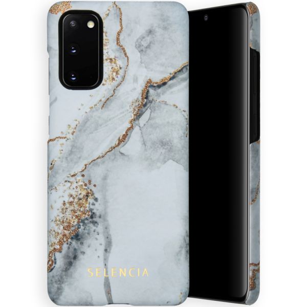 Selencia Coque Maya Fashion Samsung Galaxy S20 - Marble Stone