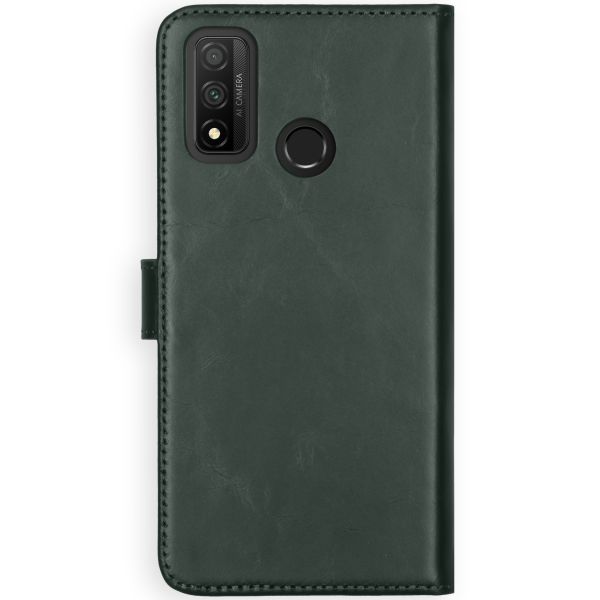 Selencia Étui de téléphone portefeuille en cuir véritable Huawei P Smart (2020)