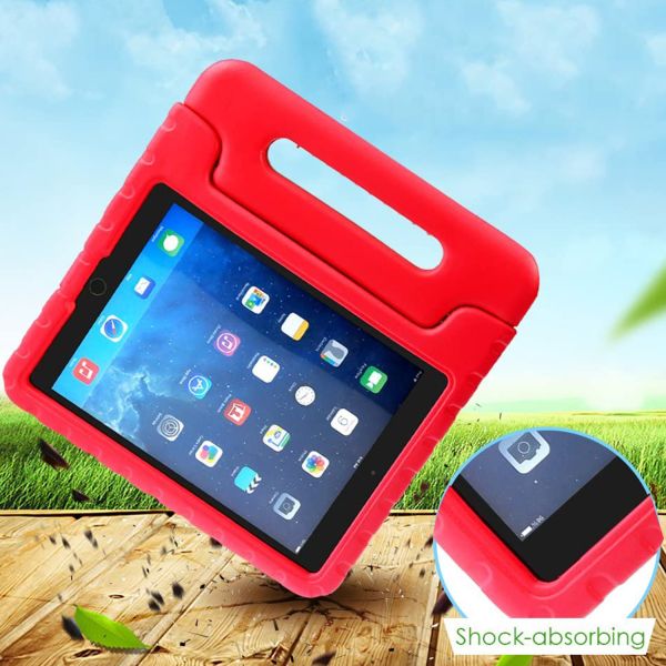 imoshion Coque kidsproof avec poignée iPad 6 (2018) 9.7 pouces / iPad 5 (2017) 9.7 pouces - Rouge