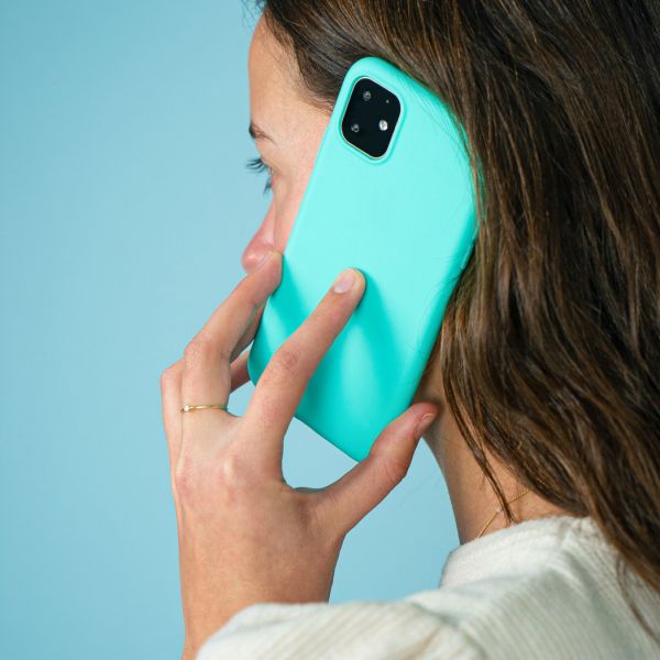 imoshion Coque Couleur iPhone 12 Mini - Turquoise