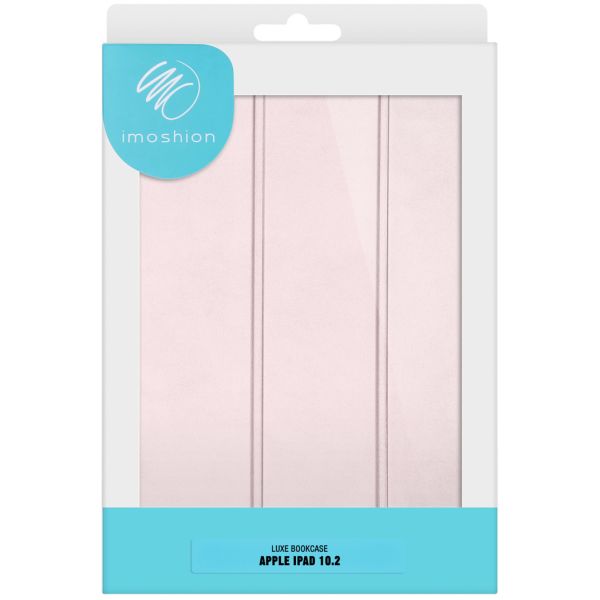 imoshion Coque tablette de luxe iPad 8 (2020) 10.2 pouces / iPad 7 (2019) 10.2 pouces  - Rose Champagne