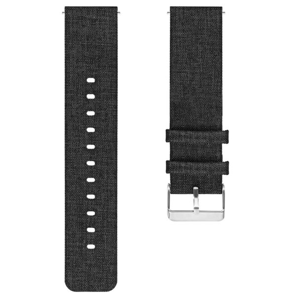 imoshion Bracelet en nylon Fitbit Versa 2 / Versa Lite - Noir