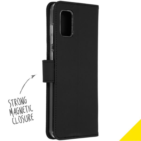 Accezz Étui de téléphone Wallet Samsung Galaxy A31 - Noir