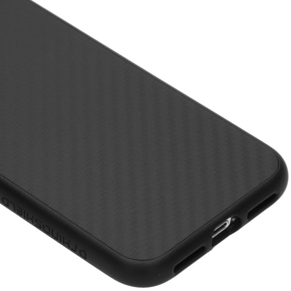 RhinoShield Coque SolidSuit iPhone Xs / X - Carbon Fiber Black