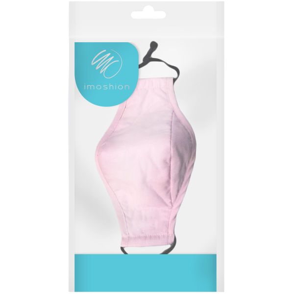 imoshion Réutilisable, masque lavable avec 3 couches de coton - Rose