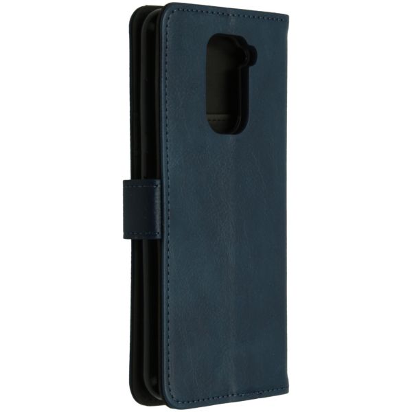 imoshion Étui de téléphone portefeuille Luxe Xiaomi Redmi Note 9 - Bleu clair