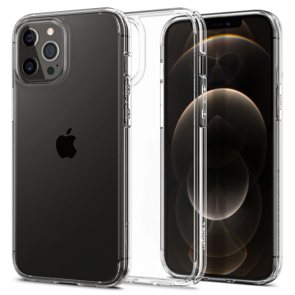 Spigen Coque Ultra Hybrid iPhone 12 (Pro) - Transparent