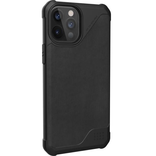 UAG Coque Metropolis LT iPhone 12 Pro Max - Leather Black