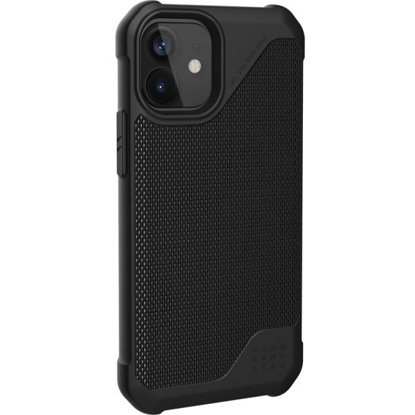 UAG Coque Metropolis LT iPhone 12 Mini - Kevlar Black