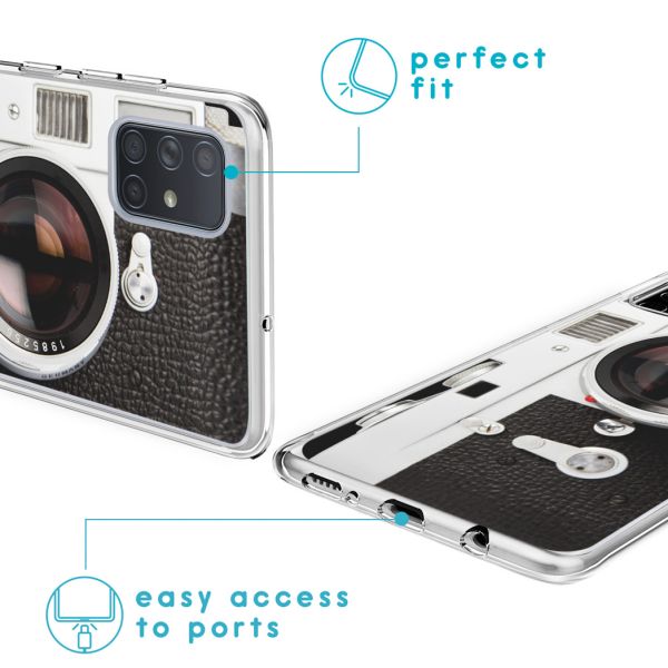 imoshion Coque Design Samsung Galaxy A71 - Classic Camera