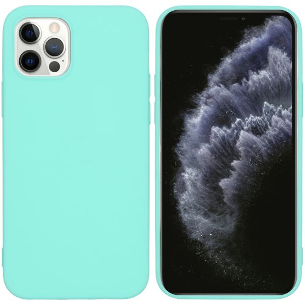 imoshion Coque Couleur iPhone 12 (Pro) - Turquoise