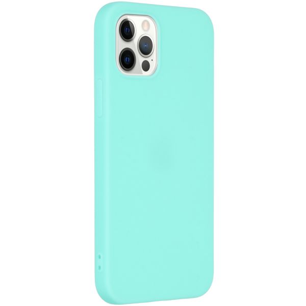 imoshion Coque Couleur iPhone 12 (Pro) - Turquoise