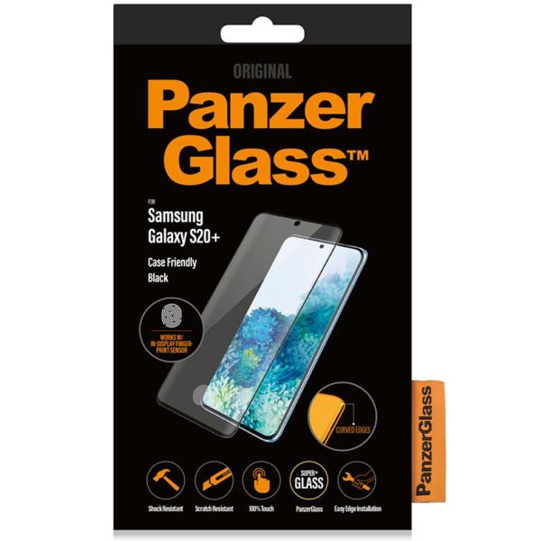 PanzerGlass Protection d'écran en verre trempé Case Friendly Samsung Galaxy S20 Plus