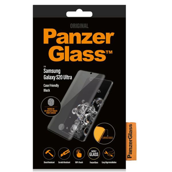 PanzerGlass Protection d'écran en verre trempé Case Friendly Samsung Galaxy S20 Ultra