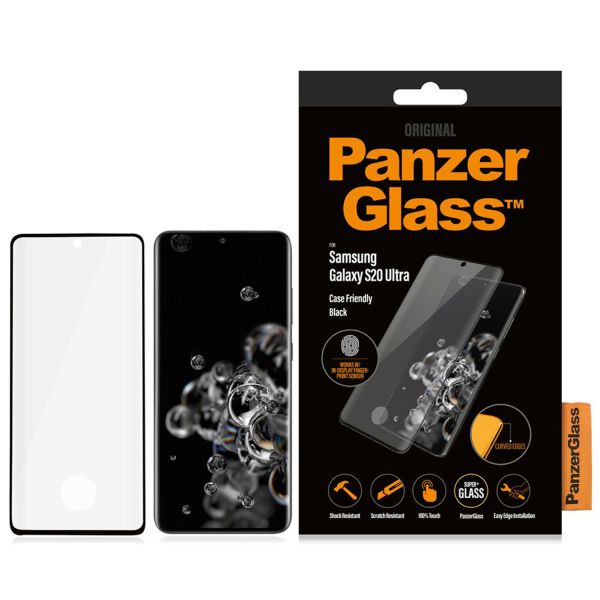 PanzerGlass Protection d'écran en verre trempé Case Friendly Samsung Galaxy S20 Ultra