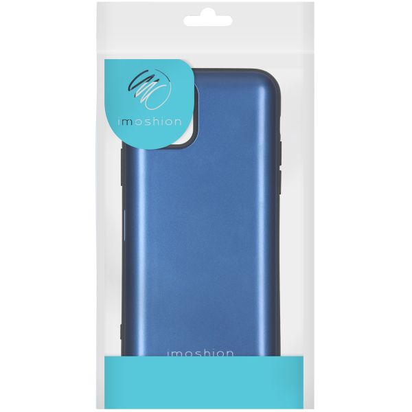 imoshion Coque avec support de passe iPhone 11 Pro - Bleu foncé