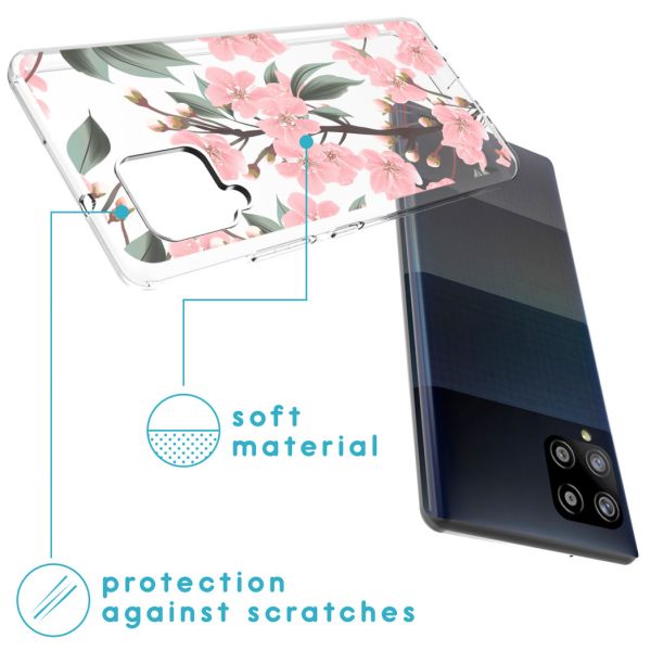 iMoshion Coque Design Samsung Galaxy A42 - Cherry Blossom