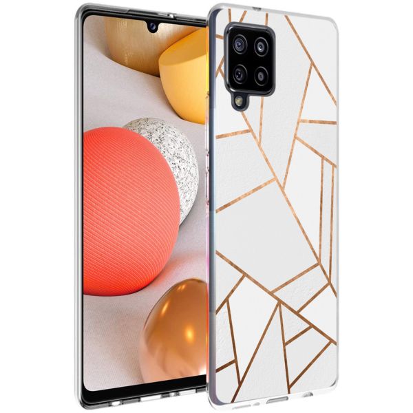 imoshion Coque Design Samsung Galaxy A42 - White Graphic