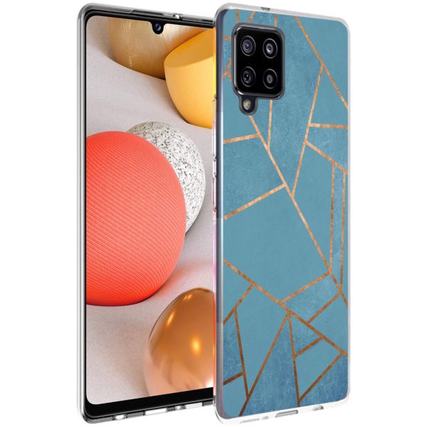 imoshion Coque Design Samsung Galaxy A42 - Blue Graphic